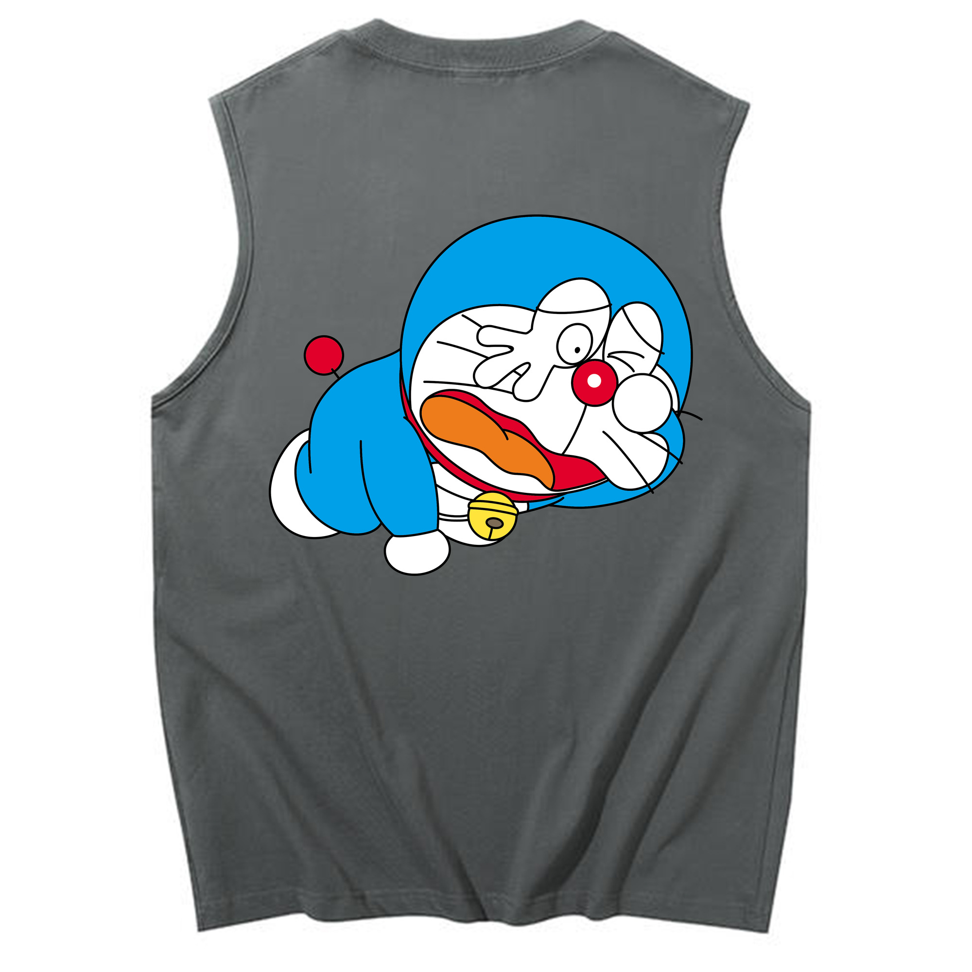 （画像用） ドラえもん Doraemon コットン100％タンクトップ（背面プリント）